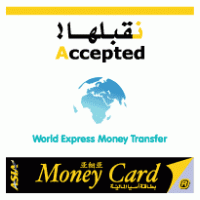 AsiaCard World Express Money Transfer logo vector logo
