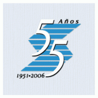 Sarandi 55 Years logo vector logo