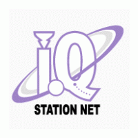 IQ Station Net logo vector logo