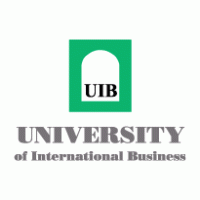 University of International Business logo vector logo