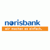 Norisbank Wir machen es einfach logo vector logo