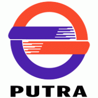 Putra LRT logo vector logo