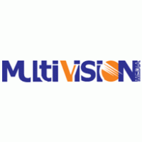 Multivision media logo vector logo