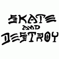 Skate and Destroy logo vector logo