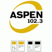 Aspen 102.3 logo vector logo