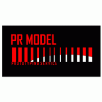 Pr Model logo vector logo