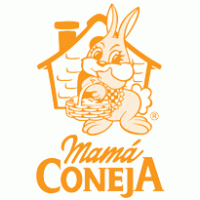 Mama Coneja logo vector logo