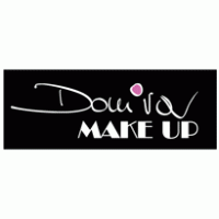 Danira makeup logo vector logo