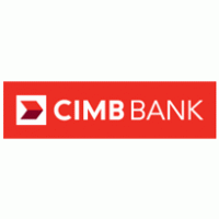 CIMB Bank (Reversed) logo vector logo