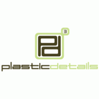 plastic details logo vector logo