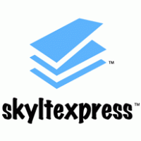 skyltexpress logo vector logo