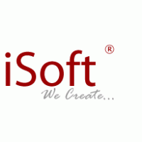 iSoft logo vector logo