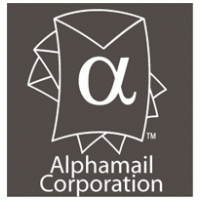 Alphamail Corporation logo vector logo