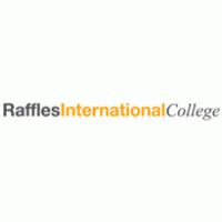 Raffles international college logo vector logo