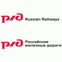 RZD Russian Railways logo vector logo