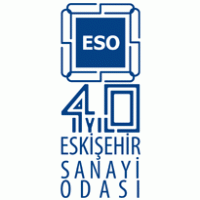 Eskişehir Sanayi Odası 40.Yıl logo vector logo