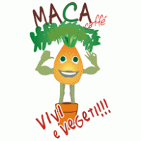 MACAcaffè (mascot) logo vector logo