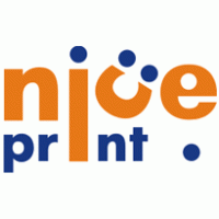 nice print logo vector logo