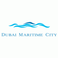 Dubai Maritime City logo vector logo