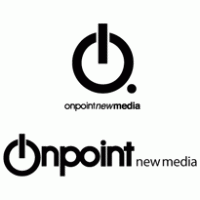 Onpoint New Media logo vector logo
