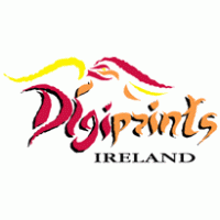Digiprints Ireland logo vector logo