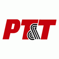 PT&T logo vector logo