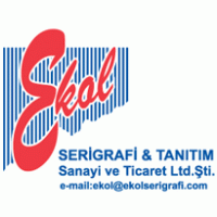 ekol serigrafi logo vector logo
