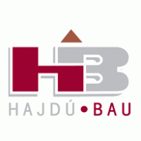 Hajdú Bau logo vector logo