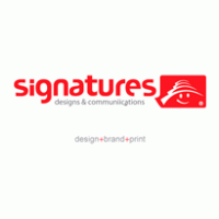 signatures logo vector logo
