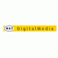 MAT Digital Media logo vector logo