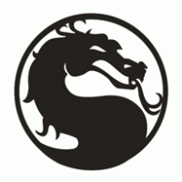 mortal combat logo vector logo