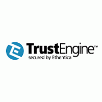TrustEngine logo vector logo