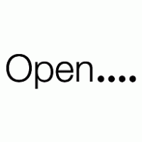Open…. logo vector logo