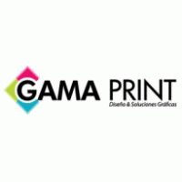 Gama Print logo vector logo