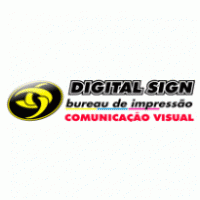 Digital Sign logo vector logo