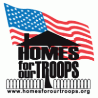 Homes for our Troops logo vector logo