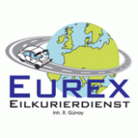 Eurex kuryecilik logo vector logo