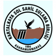 Kartalkaya sol sahil sulama birliği Kahramanmaraş Pazarcık logo vector logo