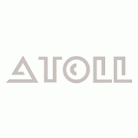 Atoll logo vector logo