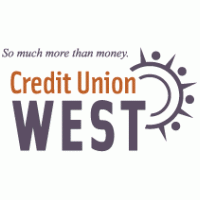 Credit Union West logo vector logo