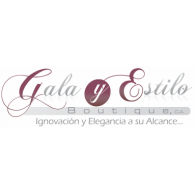 Gala y Estilo Boutique logo vector logo