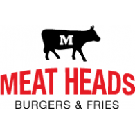 Meat Heads Burgers & Fries logo vector logo