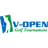 V-Open logo vector logo