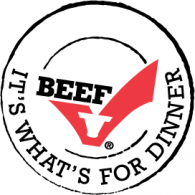 Beef It’s What’s For Dinner logo vector logo