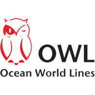 Ocean World Lines logo vector logo
