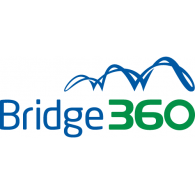 Bridge 360 logo vector logo