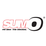 Sumo Bikes Bicycles logo vector logo