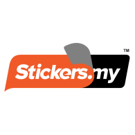 Stickers logo vector logo