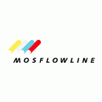 Mosflowline logo vector logo