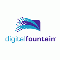 Digital Fountain logo vector logo